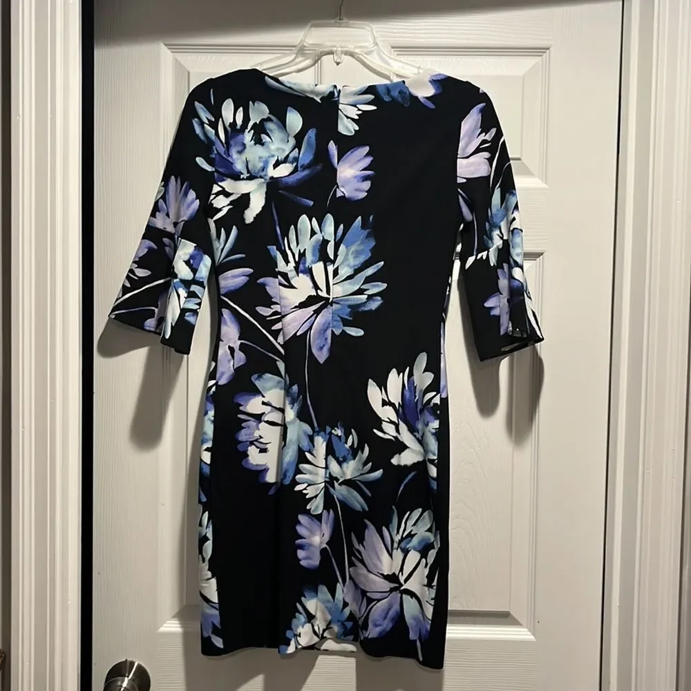 Vince Camuto size 4 floral dress. - Picture 3 of 5
